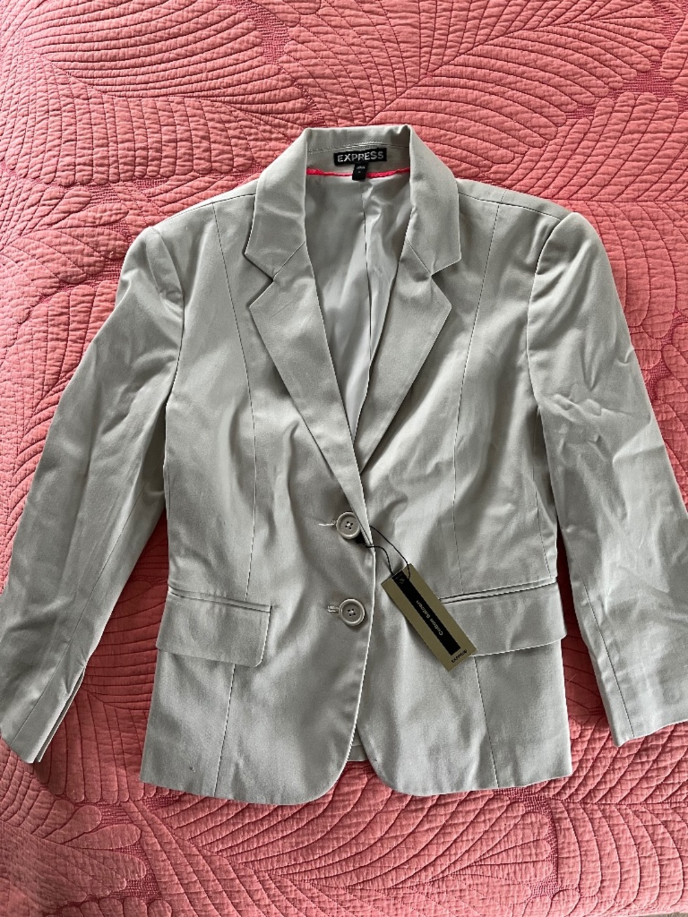 Express Blazer - Size 0 in Light Khaki